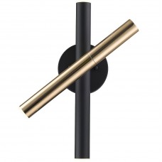 Απλίκα Τοίχου LED 3x5W 900lm 230V Θερμό Φως Μαύρο LOYA 003064-021934